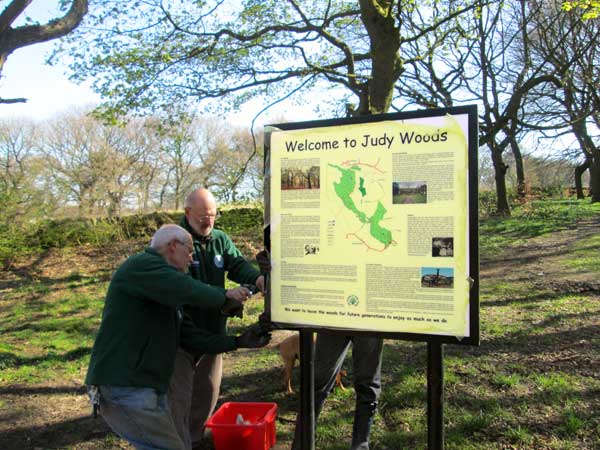 notice board restored