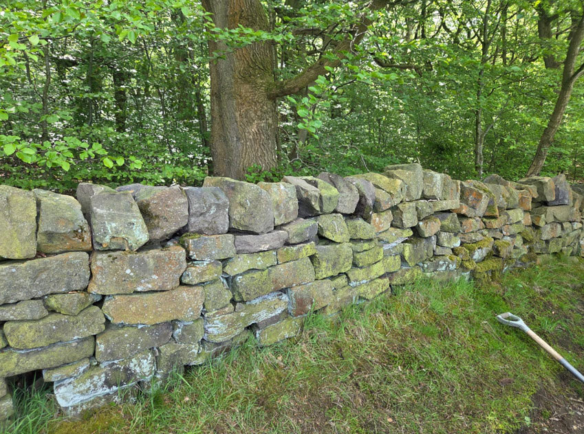 wall finished